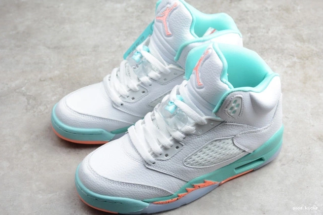 Cheap Air Jordan Aqua Light 440892-100 GS 5 0731